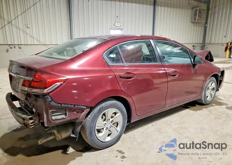 2013 Honda Civic Lx from USA, damaged, VIN 2HGFB2F51DH559532